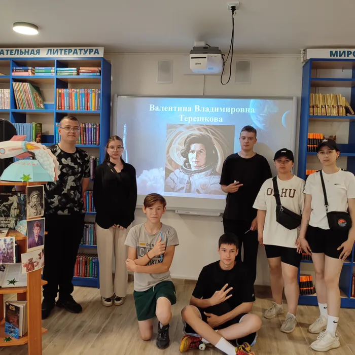 Русская женщина покоряет космос