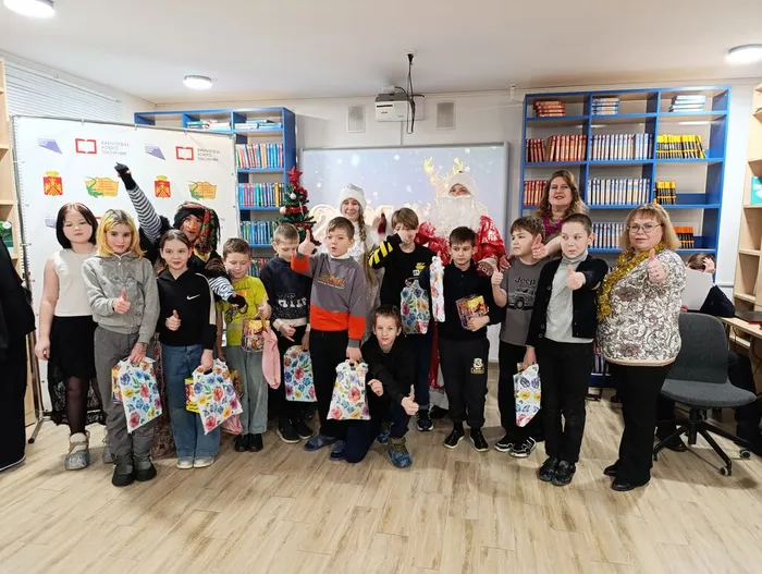 Новогодние приключения в библиоткеке